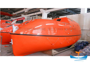 China Totaal Ingesloten de Boot Hoge Duurzaamheid van de Reddingsbootredding met Vlotte Oppervlakte fabriek